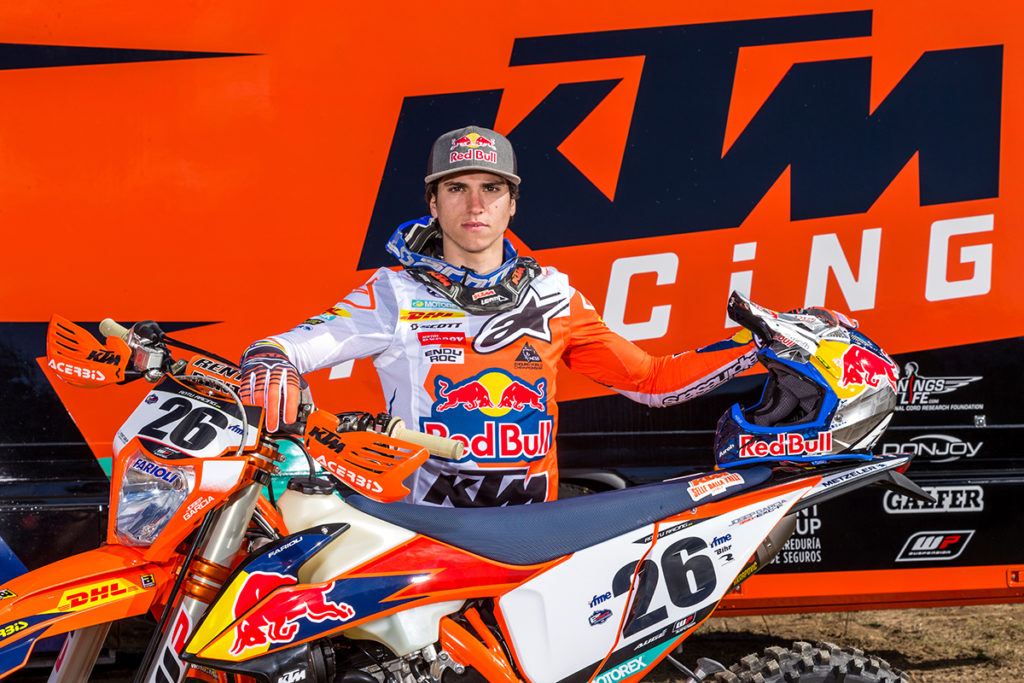 Josep García – Piloto del Red Bull KTM Factory Racing. Foto: