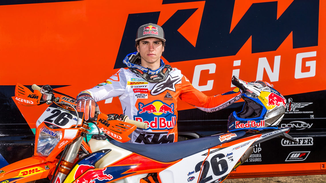 Josep García – Piloto del Red Bull KTM Factory Racing. Foto: