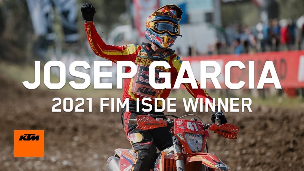 Josep García ganador absoluto ISDE Italia 2021