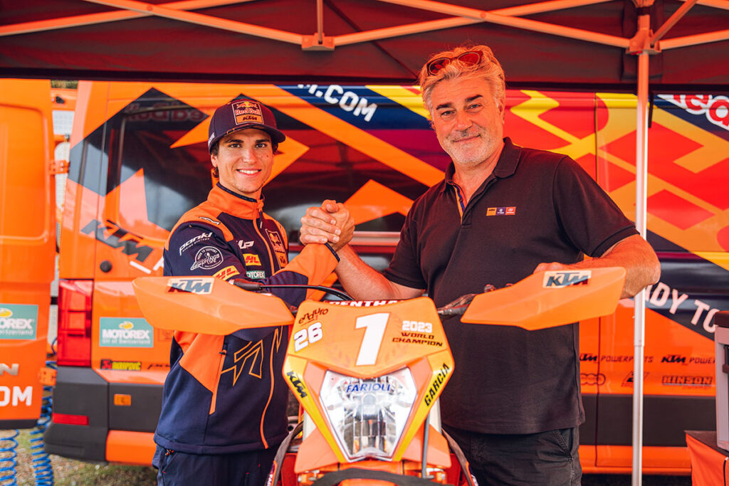 Josep Garcia - Red Bull KTM Factory Racing - Contract extension
